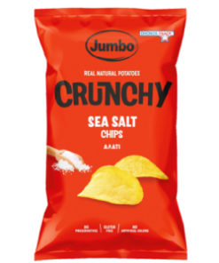 Jumbo chips mit Salz